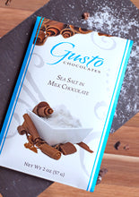 Load image into Gallery viewer, Sea Salt in Milk Chocolate (Case of 12)