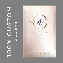 Load image into Gallery viewer, Fully Custom Bars - 2 oz Chocolate Bar