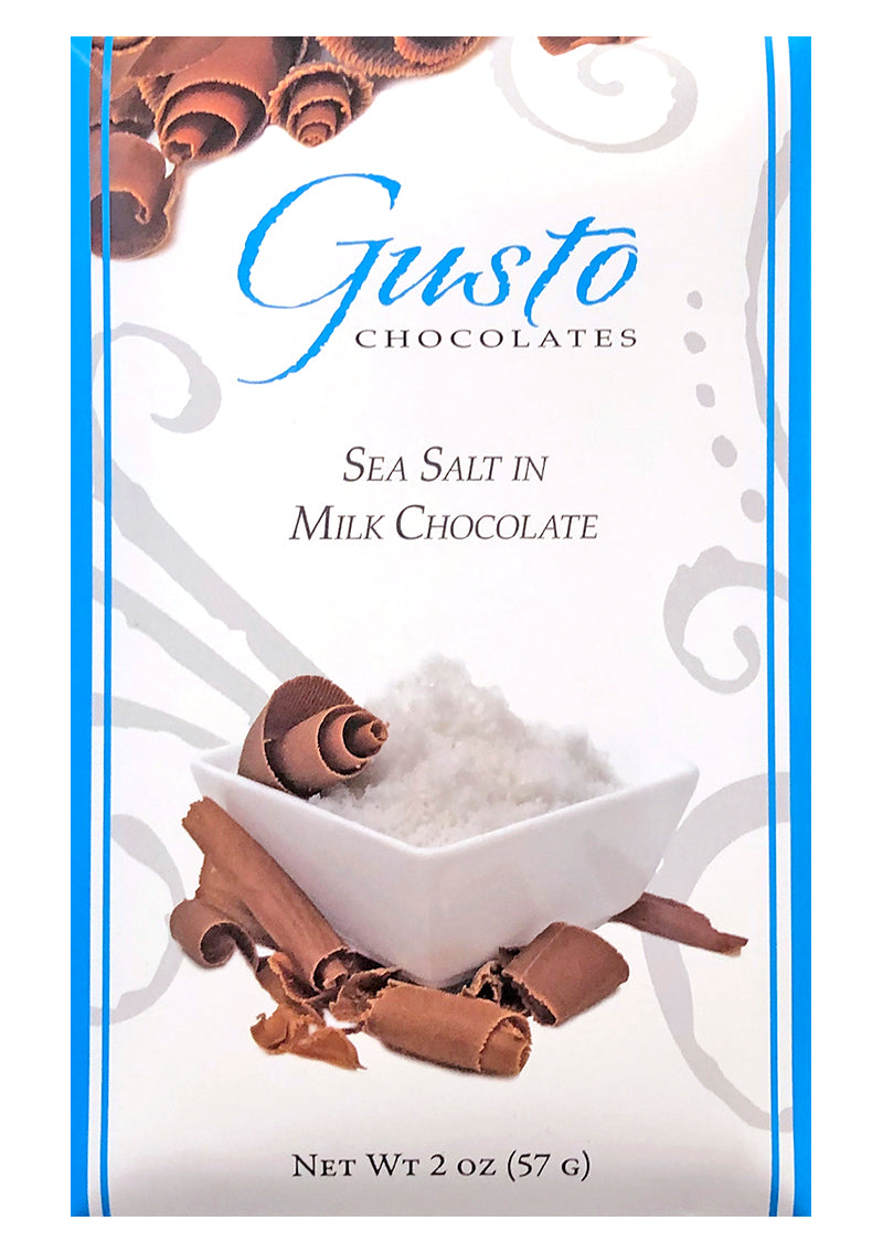 Sea Salt in Milk Chocolate (Case of 12)