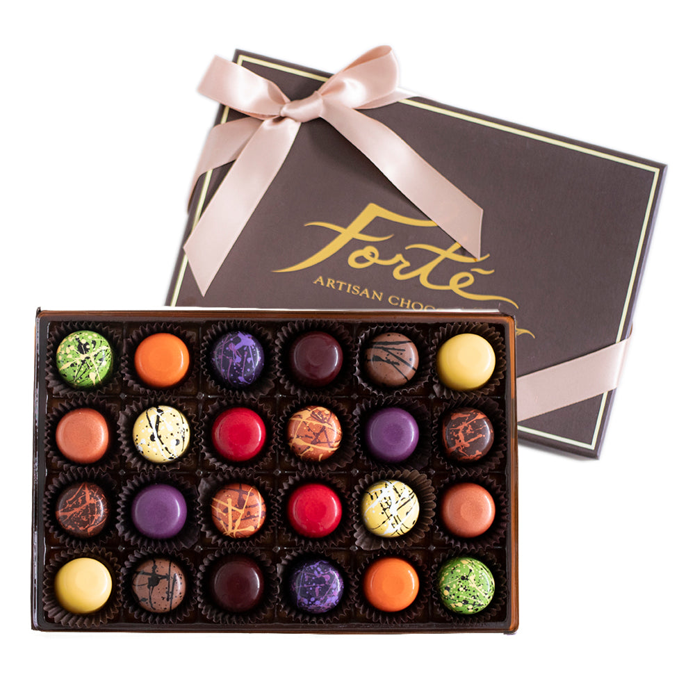 24 piece Assorted Truffle Boxes (Case of 6)
